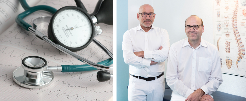 Stethoskop und Allgemeinmediziner